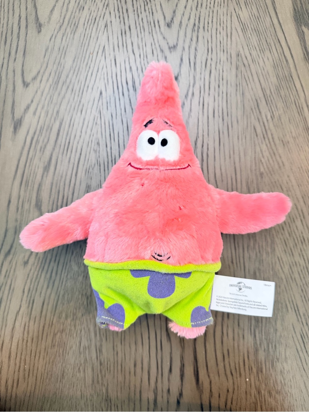 Universal Studios Spongebob Squarepants Patrick Star Plush